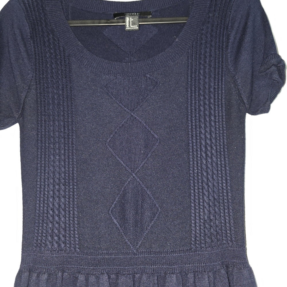 Forever 21 Textured Mini Dress